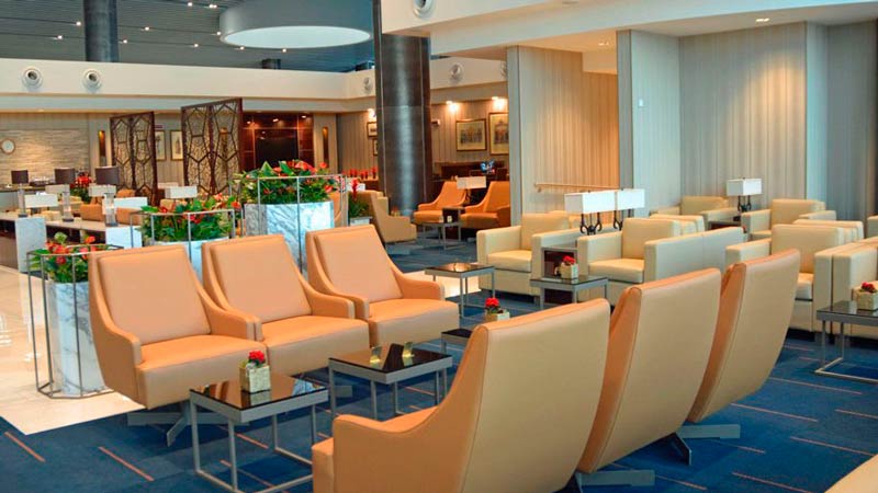 Emirates Lounge em Roma