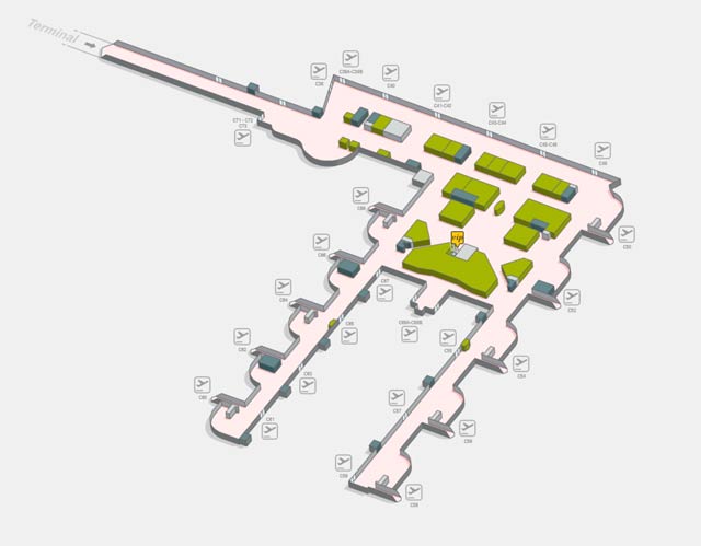 Mapa de Localização: Lounge VIP Mediterrâneo - Palma de Mallorca